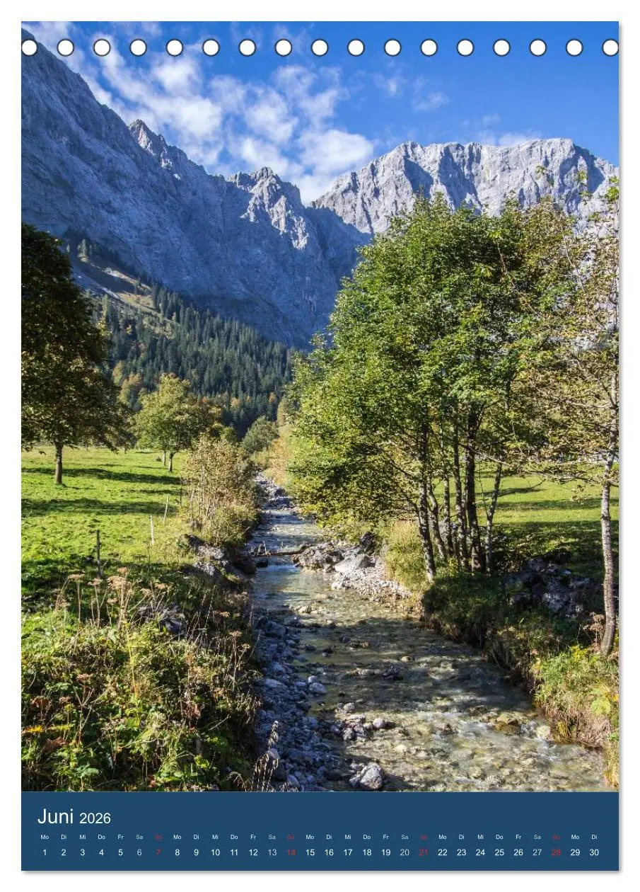Bild: 9783516457223 | Karwendel - Hinterriss-Eng (Tischkalender 2026 DIN A5 hoch),...