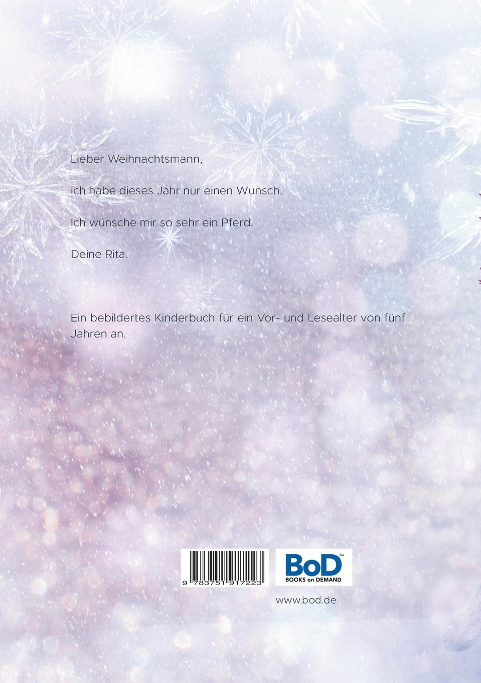 Rückseite: 9783751917223 | Das Pferd vom Weihnachtsmann | Kinderbuch | Melanie Shetty | Buch