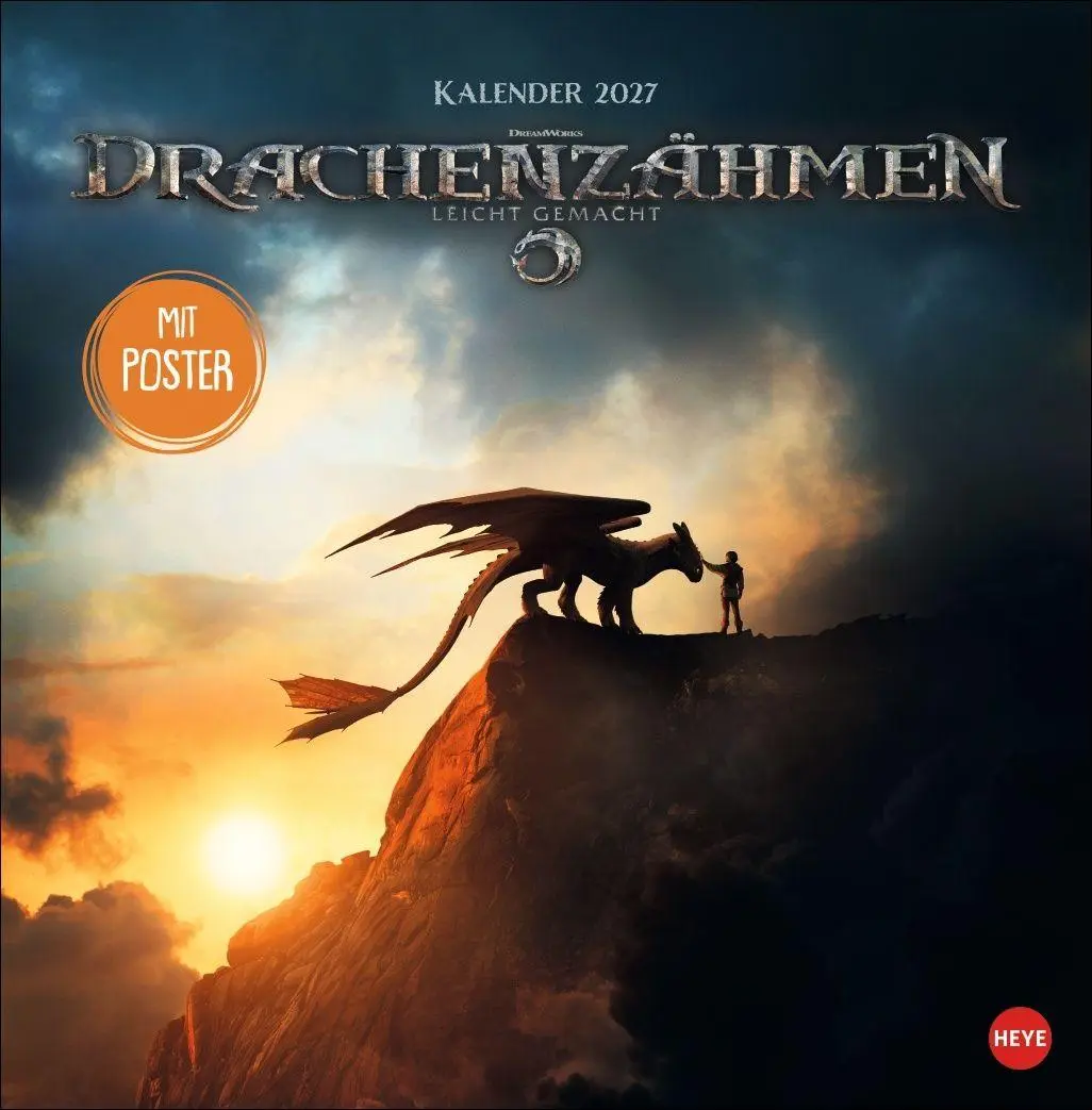 Cover: 9783756417223 | Drachenzähmen Broschurkalender 2027 | Kalender | 28 S. | Deutsch