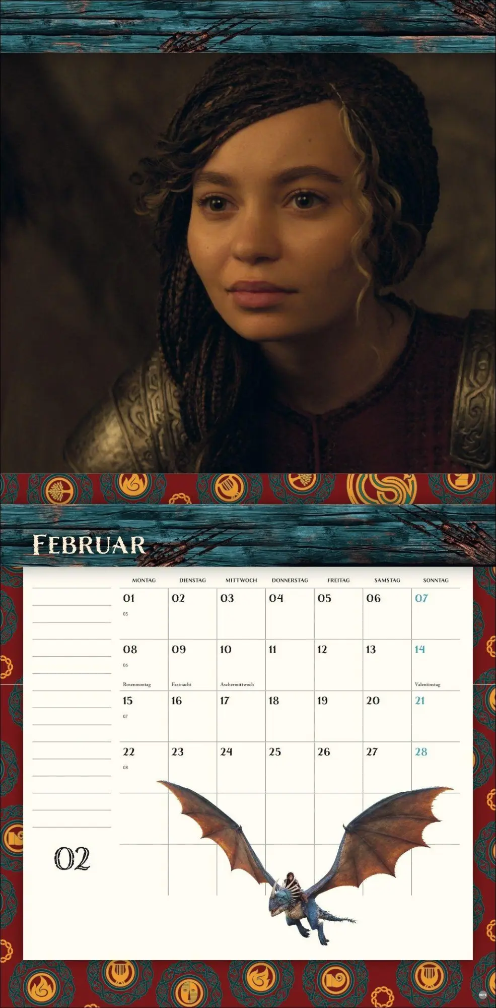 Bild: 9783756417223 | Drachenzähmen Broschurkalender 2027 | Kalender | 28 S. | Deutsch