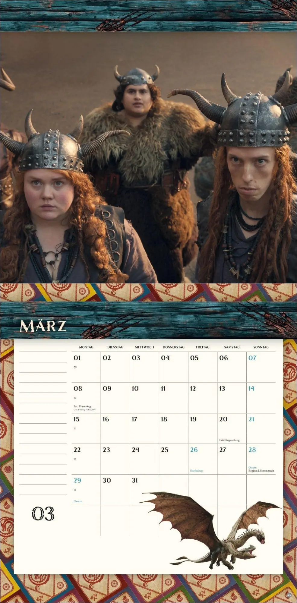 Bild: 9783756417223 | Drachenzähmen Broschurkalender 2027 | Kalender | 28 S. | Deutsch