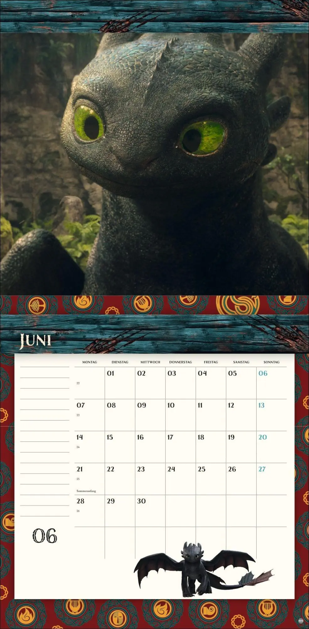 Bild: 9783756417223 | Drachenzähmen Broschurkalender 2027 | Kalender | 28 S. | Deutsch