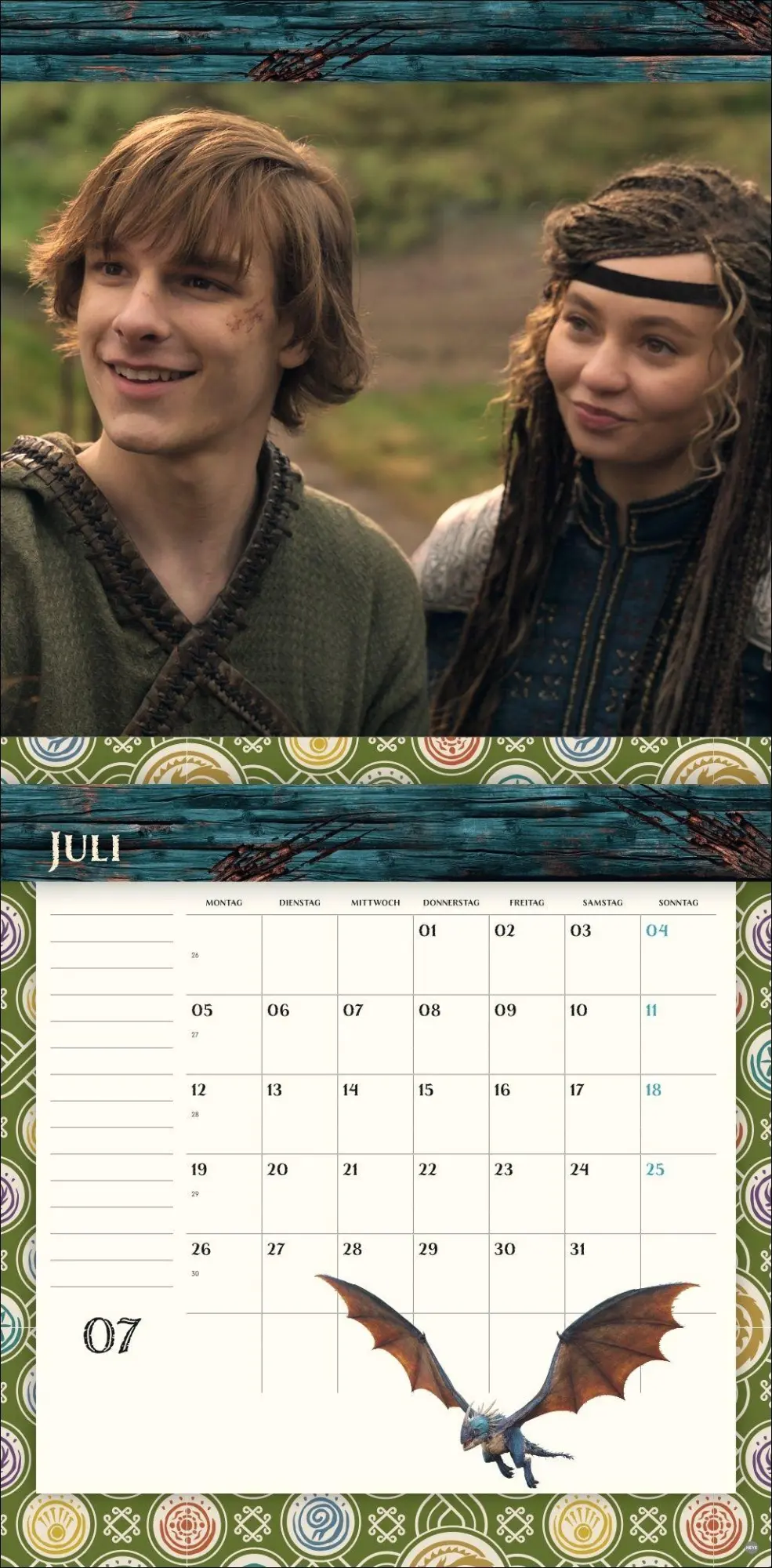 Bild: 9783756417223 | Drachenzähmen Broschurkalender 2027 | Kalender | 28 S. | Deutsch