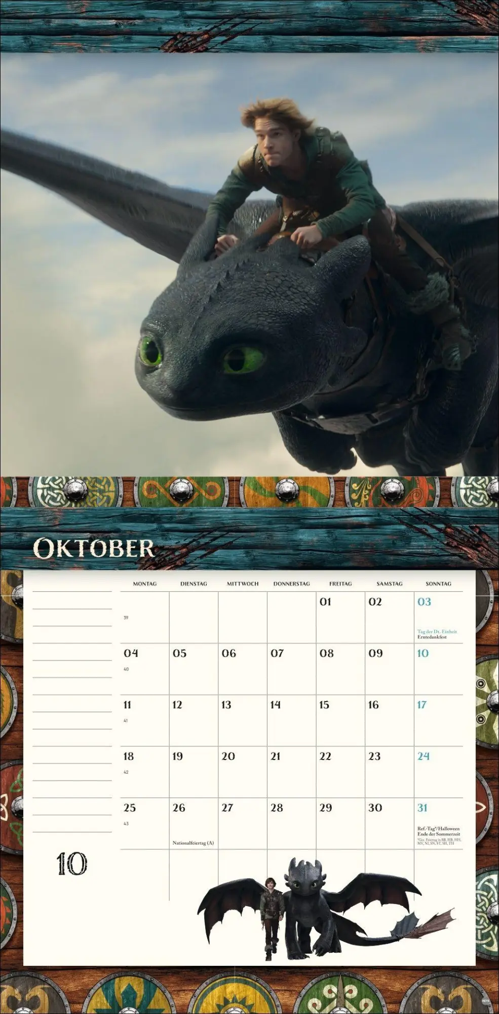 Bild: 9783756417223 | Drachenzähmen Broschurkalender 2027 | Kalender | 28 S. | Deutsch