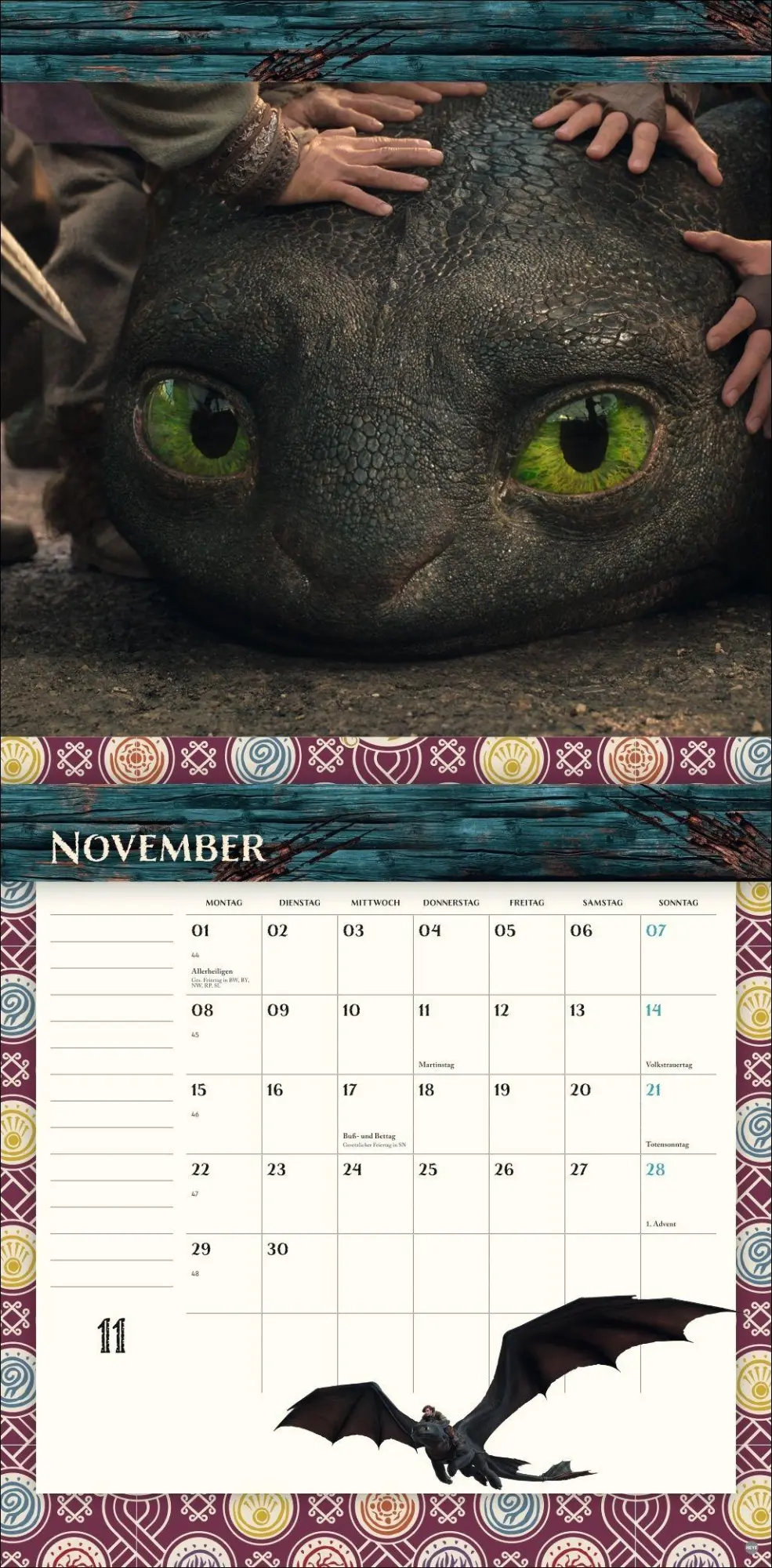 Bild: 9783756417223 | Drachenzähmen Broschurkalender 2027 | Kalender | 28 S. | Deutsch