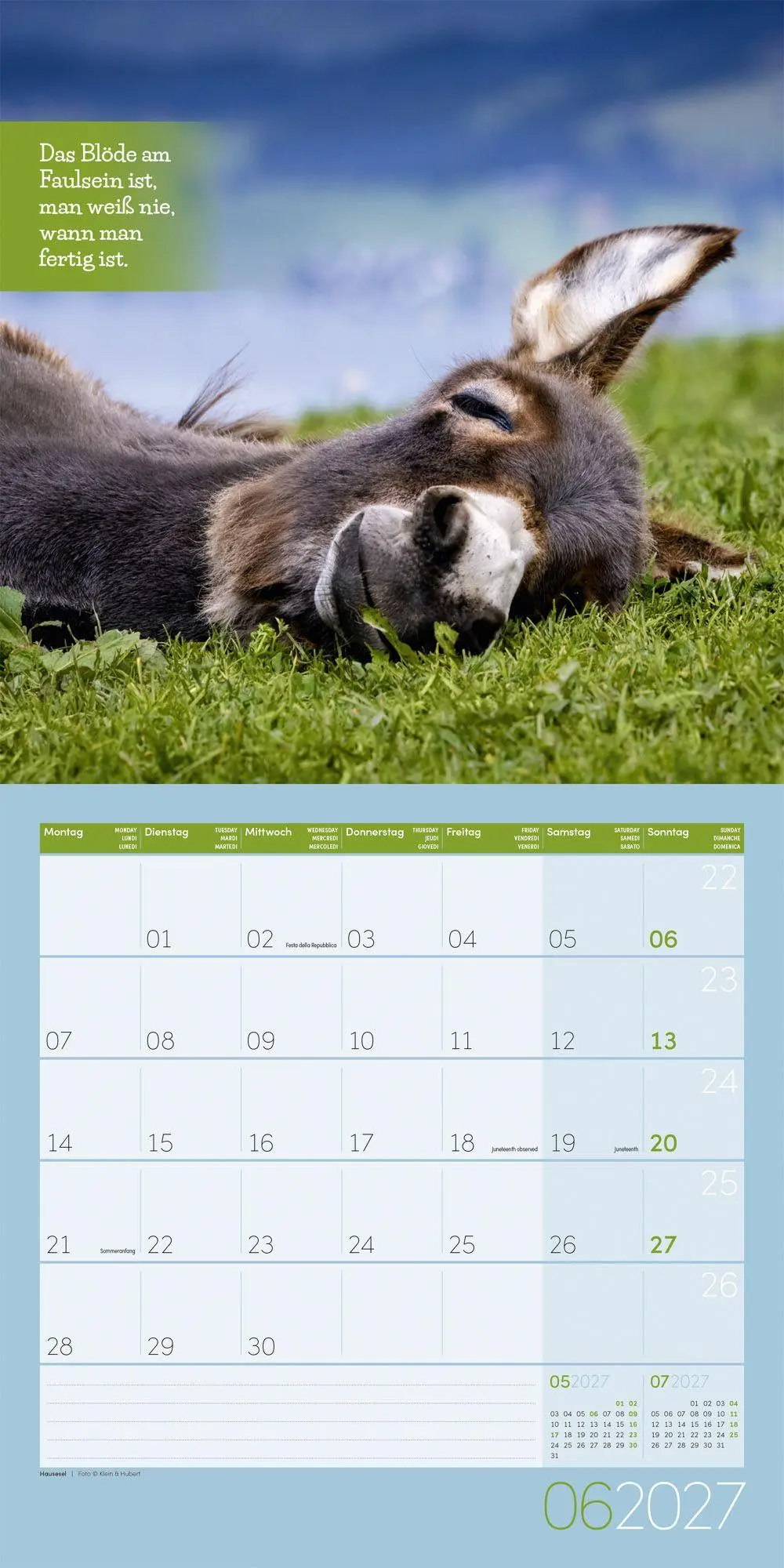 Bild: 9783838447223 | Keep Smiling Kalender 2027 - 30x30 - Art12 | GmbH | Kalender | 28 S.