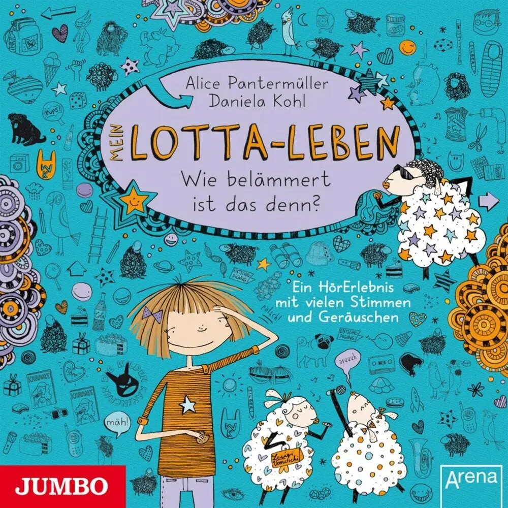 Cover: 4012144307323 | Mein Lotta-Leben: Wie belämmert ist das denn? (2.), 1 Audio-CD | CD