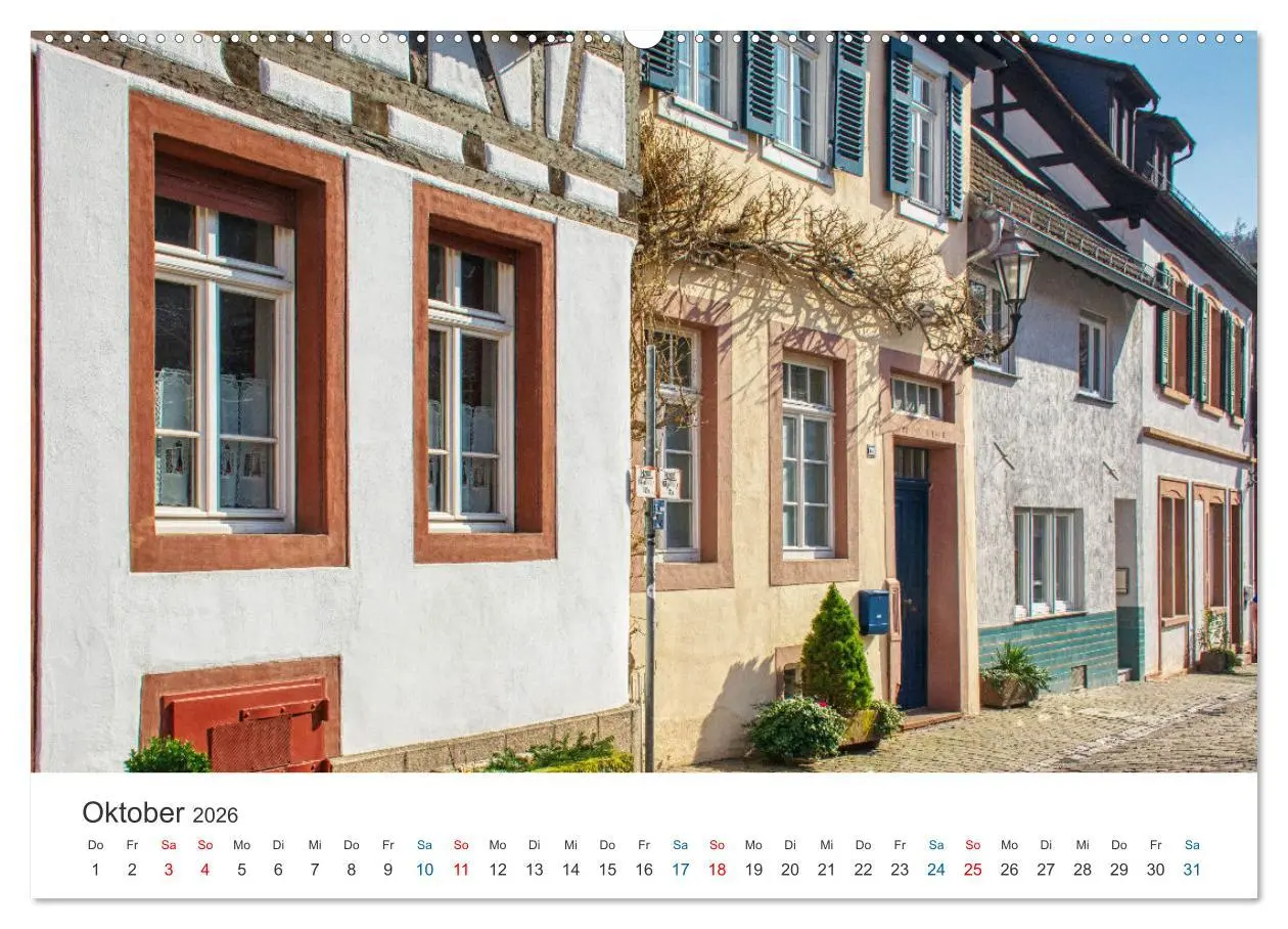 Bild: 9783457287323 | Weinheim - Eine Perle an der Bergstraße (Wandkalender 2026 DIN A2...