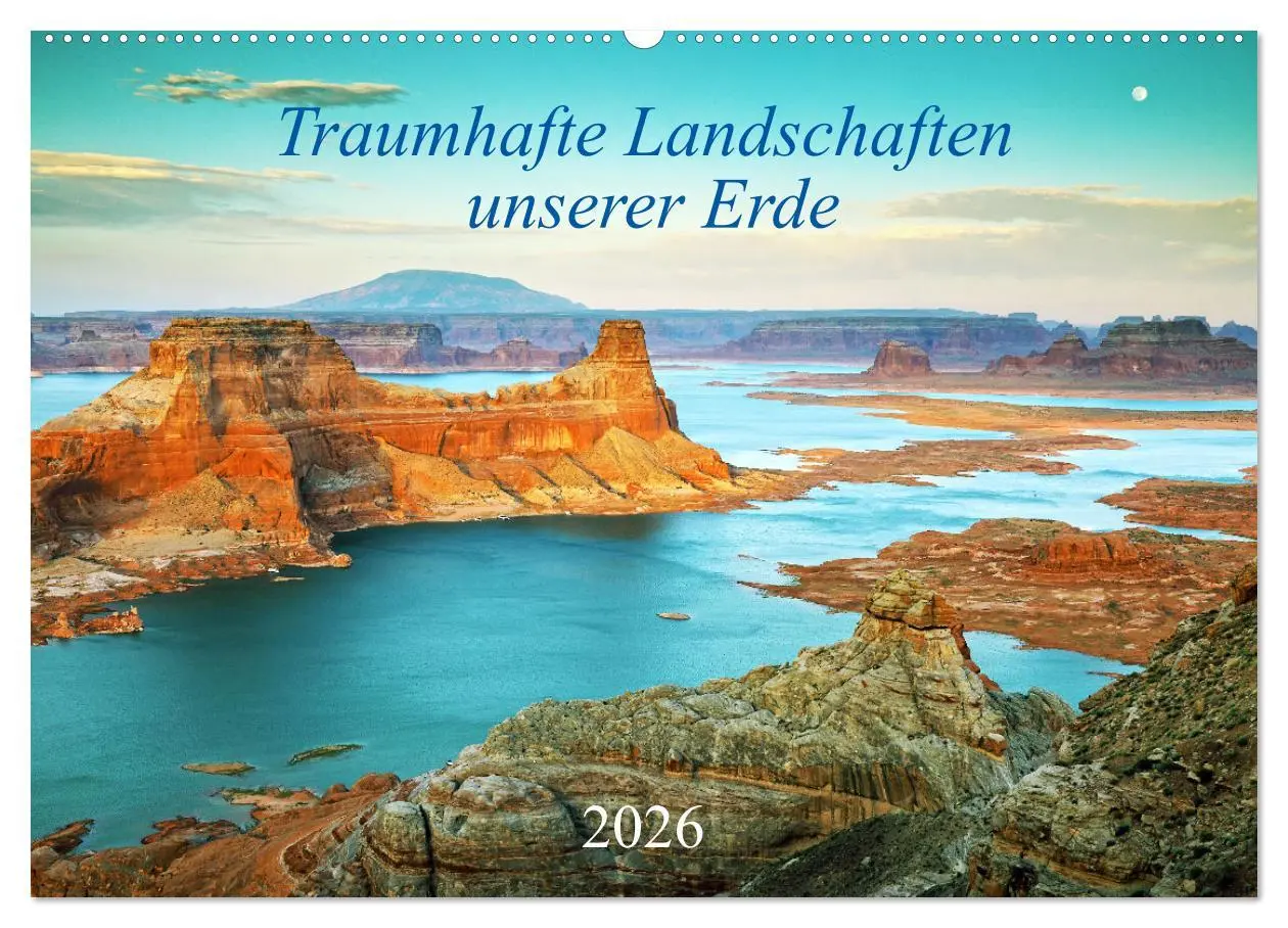 Cover: 9783457667323 | Traumhafte Landschaften unserer Erde (Wandkalender 2026 DIN A2...