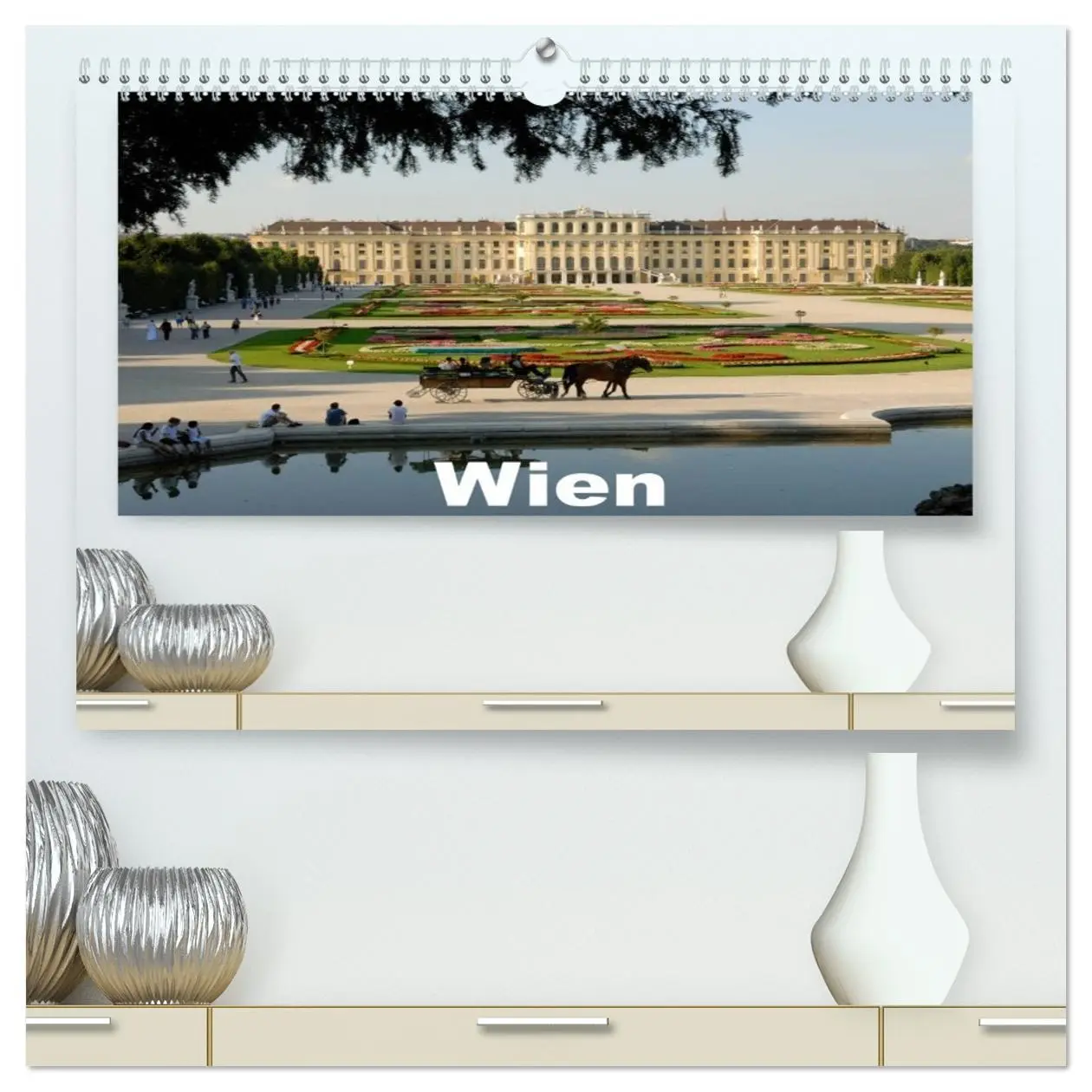 Cover: 9783516207323 | Wien (hochwertiger Premium Wandkalender 2026 DIN A2 quer),...