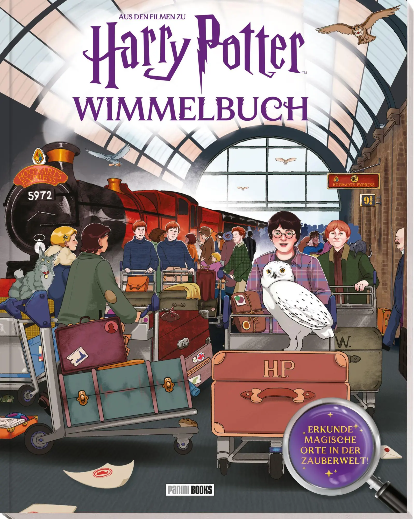 Cover: 9783833247323 | Aus den Filmen zu Harry Potter: Wimmelbuch - Erkunde magische Orte...