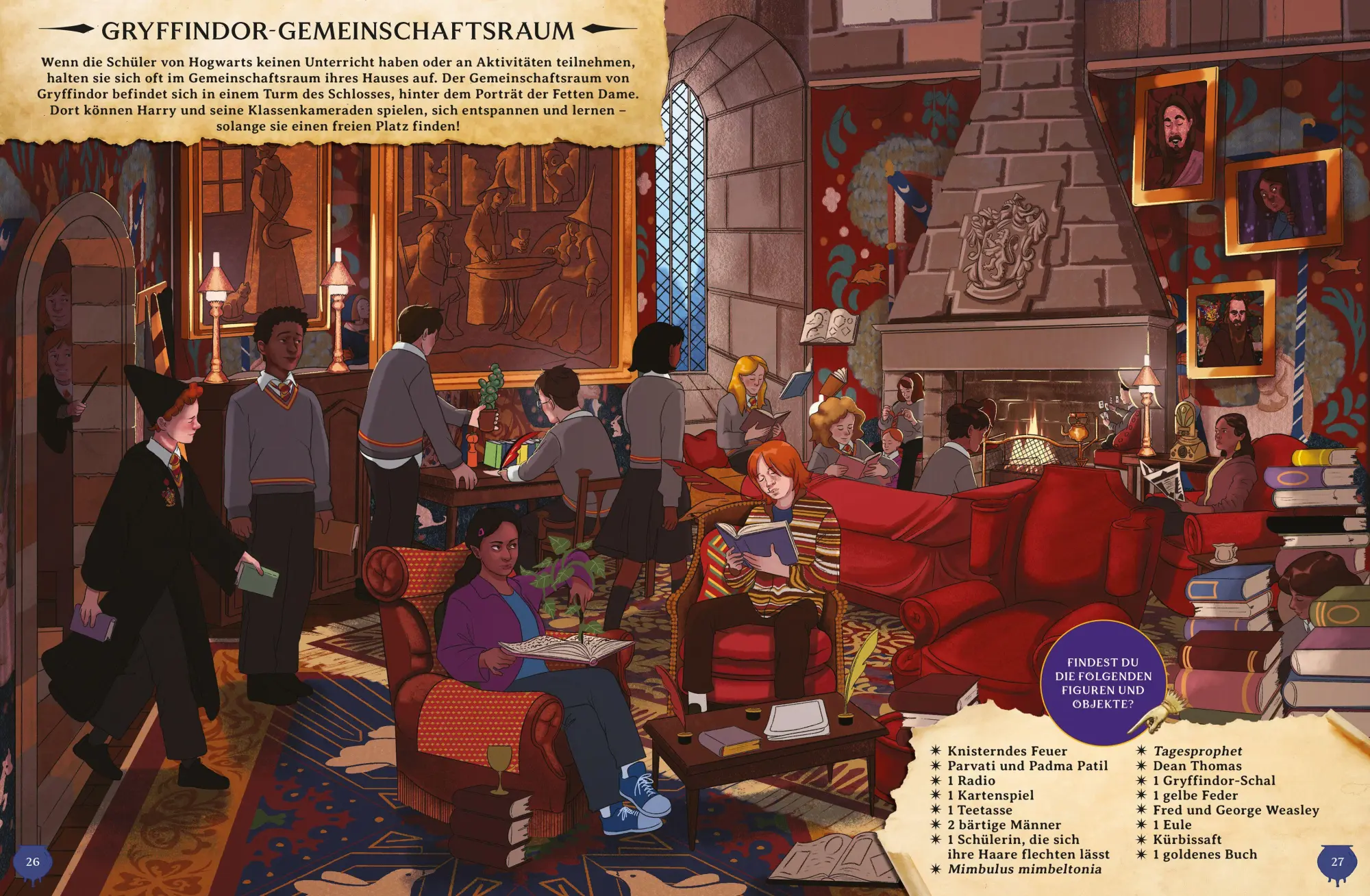 Bild: 9783833247323 | Aus den Filmen zu Harry Potter: Wimmelbuch - Erkunde magische Orte...