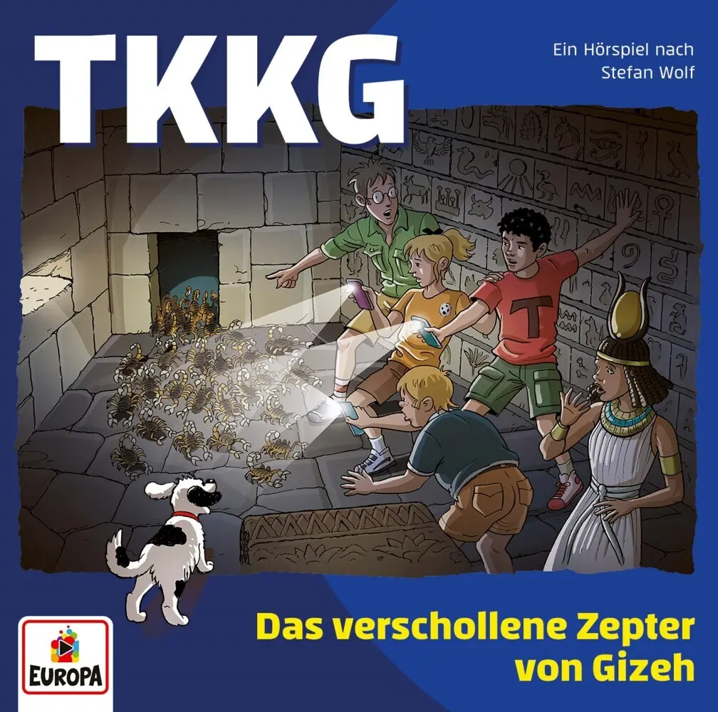 Cover: 199584047423 | Ein Fall für TKKG - Das verschollene Zepter von Gizeh | Stefan Wolf