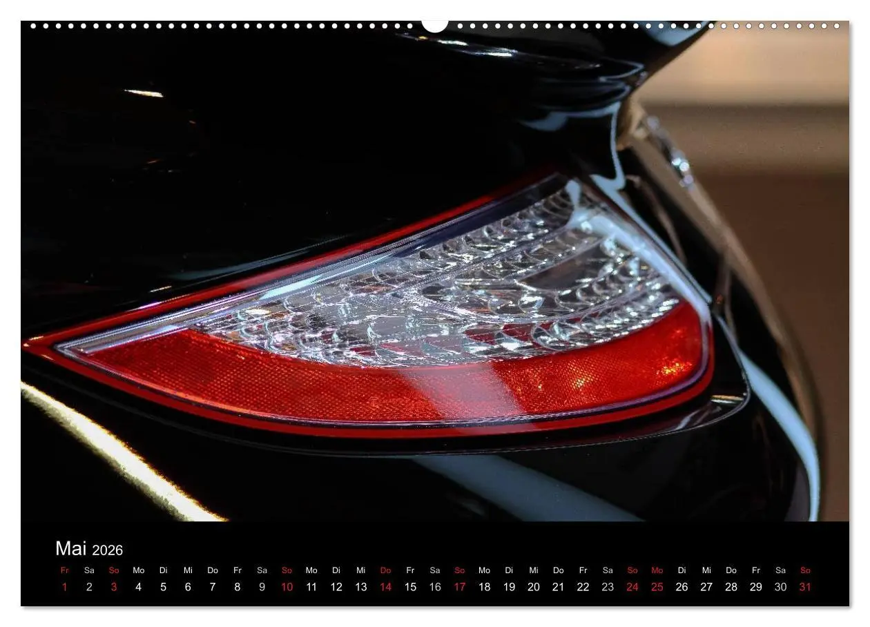Bild: 9783516057423 | Heiligs Blechle - Porsche-Ikonen im Detail (Wandkalender 2026 DIN...