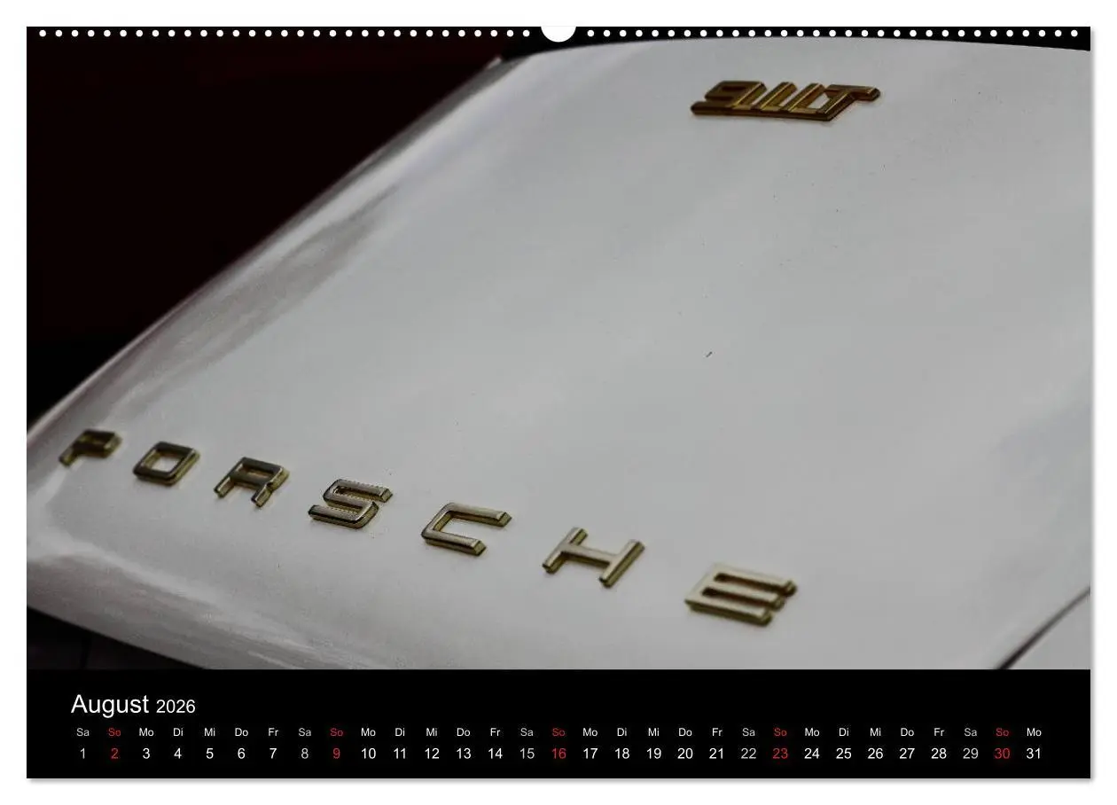 Bild: 9783516057423 | Heiligs Blechle - Porsche-Ikonen im Detail (Wandkalender 2026 DIN...