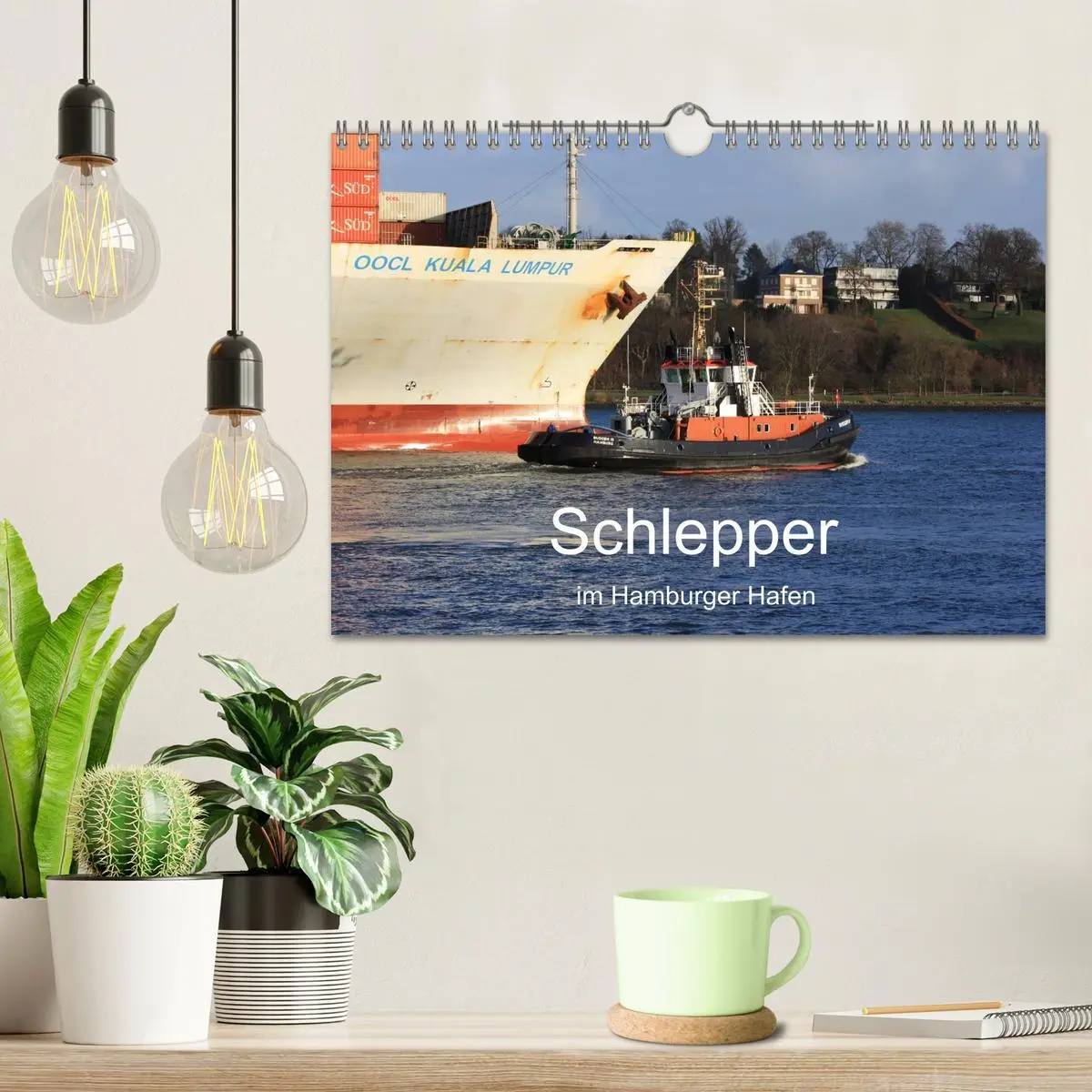 Bild: 9783516127423 | Schlepper im Hamburger Hafen (Wandkalender 2026 DIN A4 quer),...