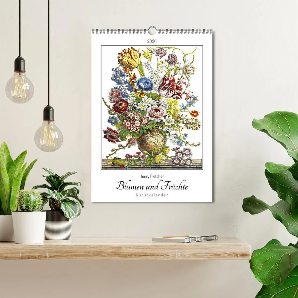 Bild: 9783516747423 | Henry Fletcher. Blumen und Früchte - Kunstkalender (Wandkalender...