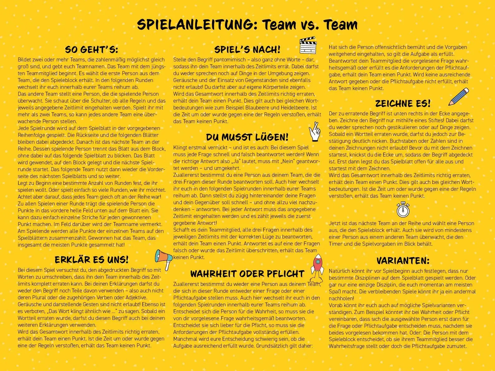Bild: 9783625197423 | Der große Spieleblock Action-Spiele | Taschenbuch | 96 S. | Deutsch