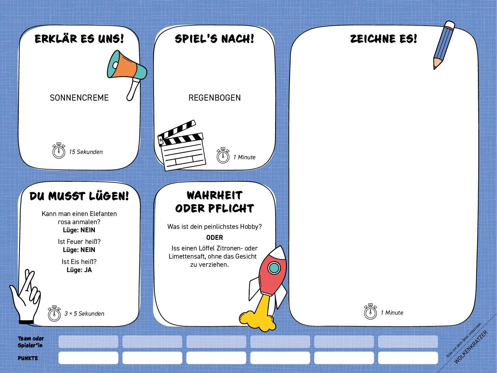 Bild: 9783625197423 | Der große Spieleblock Action-Spiele | Taschenbuch | 96 S. | Deutsch