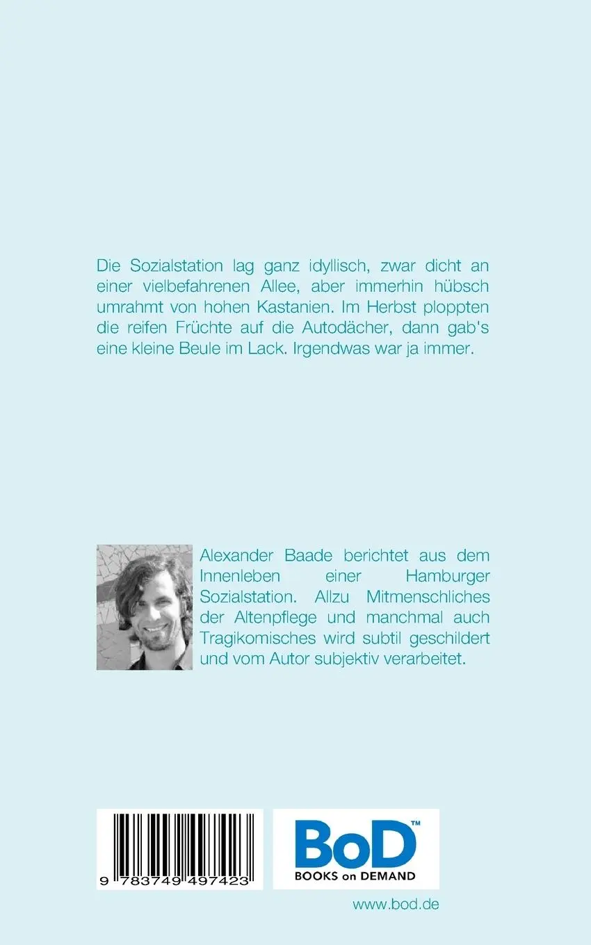 Rückseite: 9783749497423 | Im Garten der fernen Sterne | Alexander Baade | Taschenbuch | 164 S.