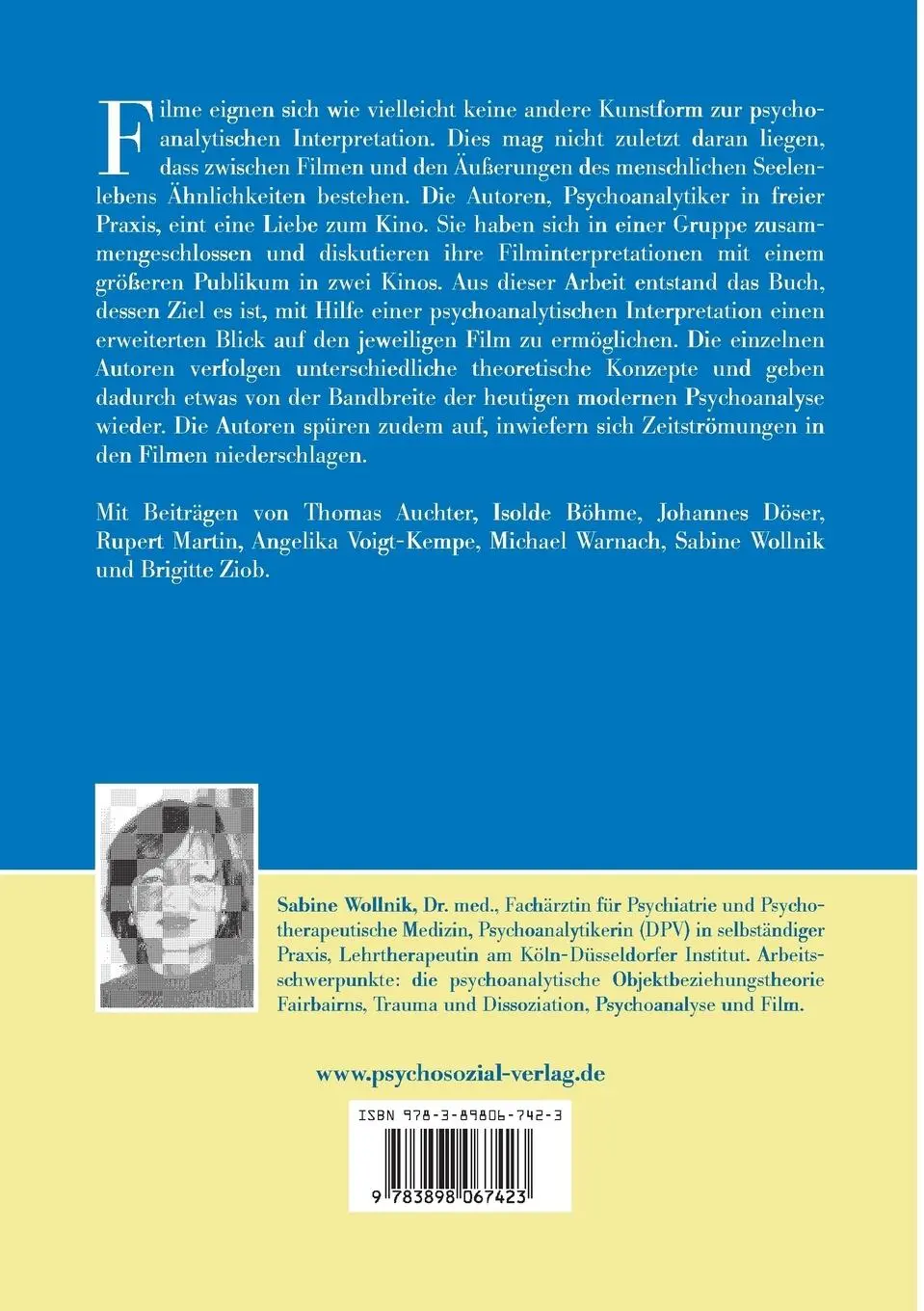 Rückseite: 9783898067423 | Zwischenwelten | Sabine Wollnik | Taschenbuch | 268 S. | Deutsch