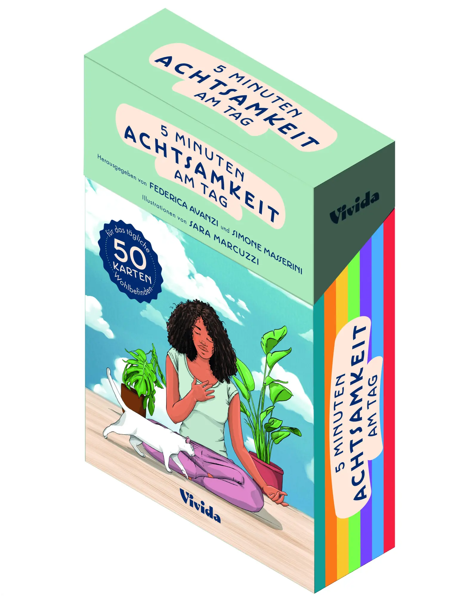 Cover: 9788863127423 | 5 Minuten Achtsamkeit am Tag | Federica Avanzi (u. a.) | Buch | 50 S.