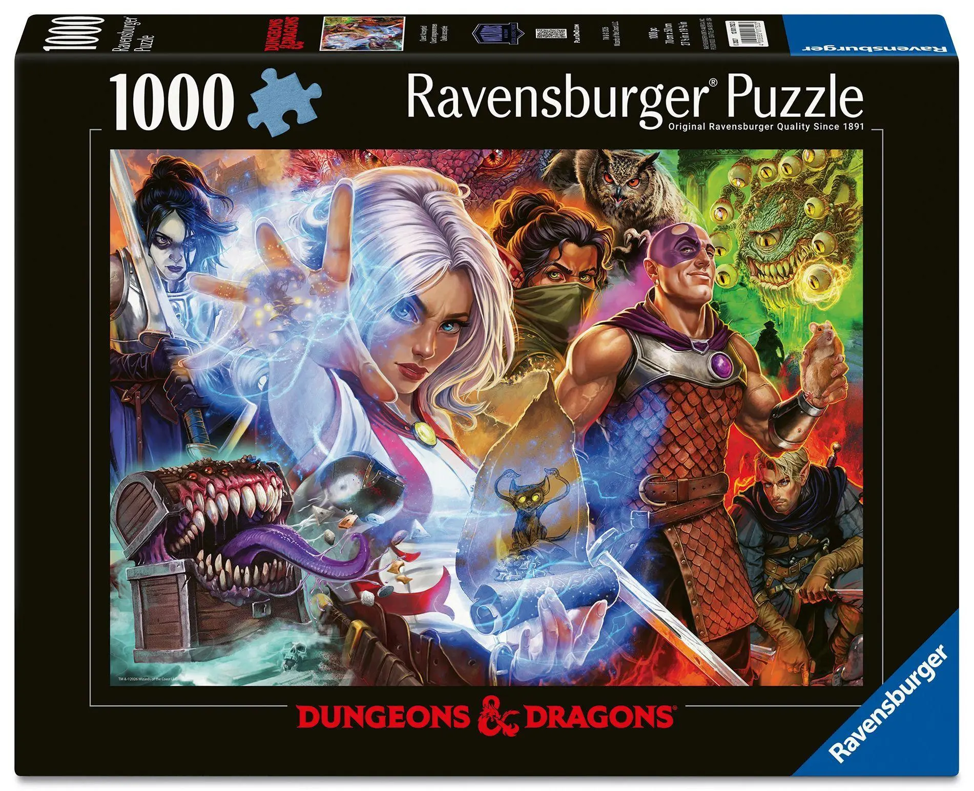 Cover: 4005555017523 | Erwachsenenpuzzle 1000 Teile - D&amp;D - Quest Accepted | Spiel | Puzzle