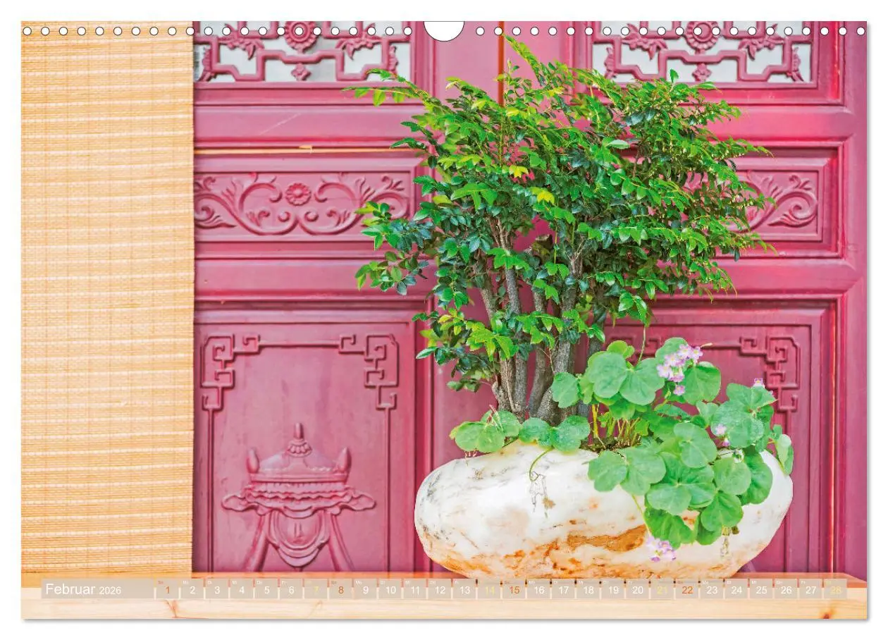 Bild: 9783516597523 | Meditationen im Zen-Garten (Wandkalender 2026 DIN A3 quer),...