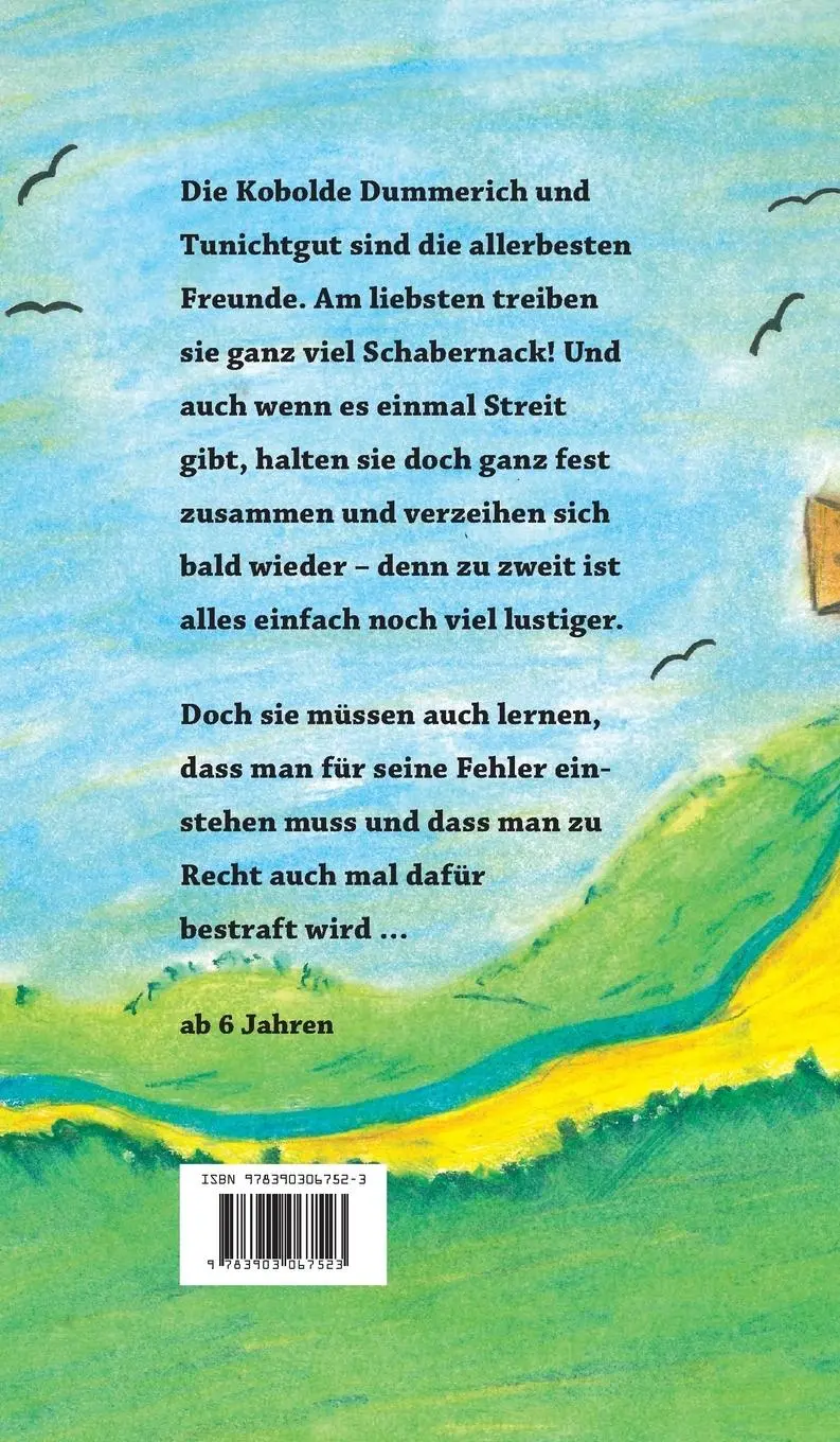 Rückseite: 9783903067523 | Koboldgeschichten | Lustige Geschichten von Dummerich und Tunichtgut