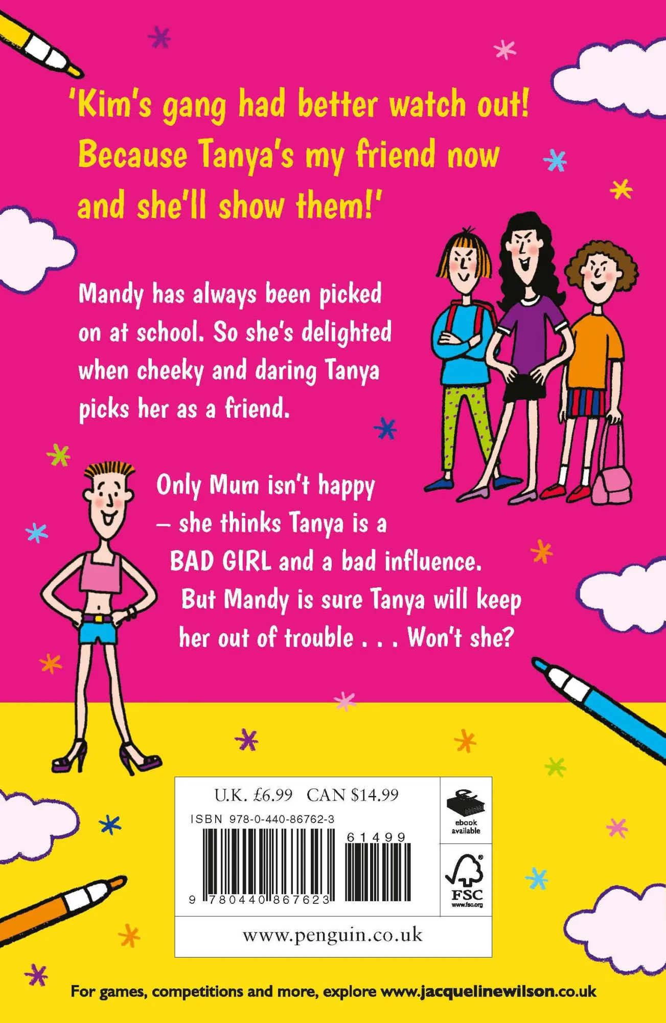 Rückseite: 9780440867623 | Bad Girls | Jacqueline Wilson | Taschenbuch | 192 S. | Englisch | 2006