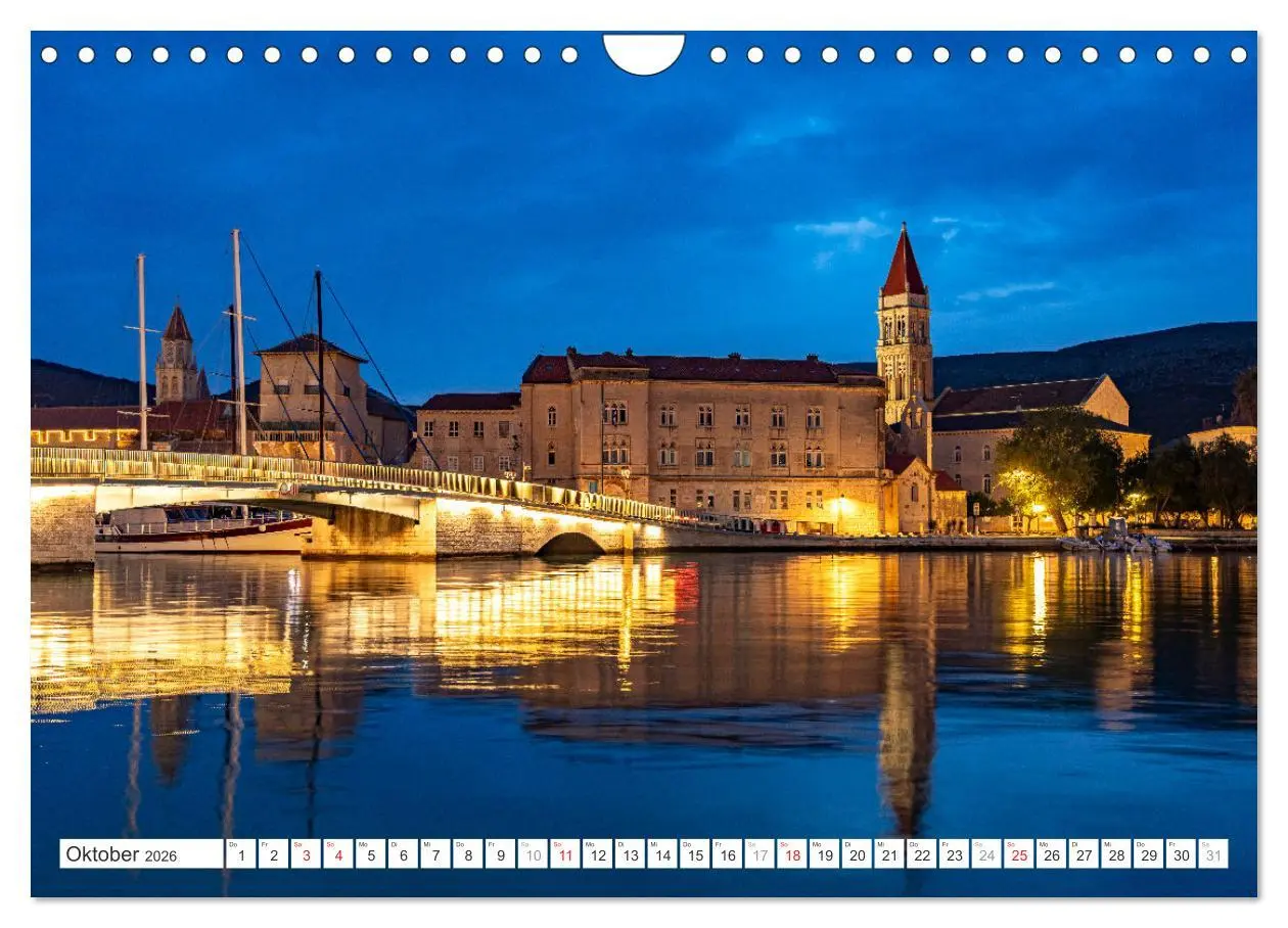 Bild: 9783457327623 | Kroatien - Welterbe Trogir (Wandkalender 2026 DIN A4 quer),...