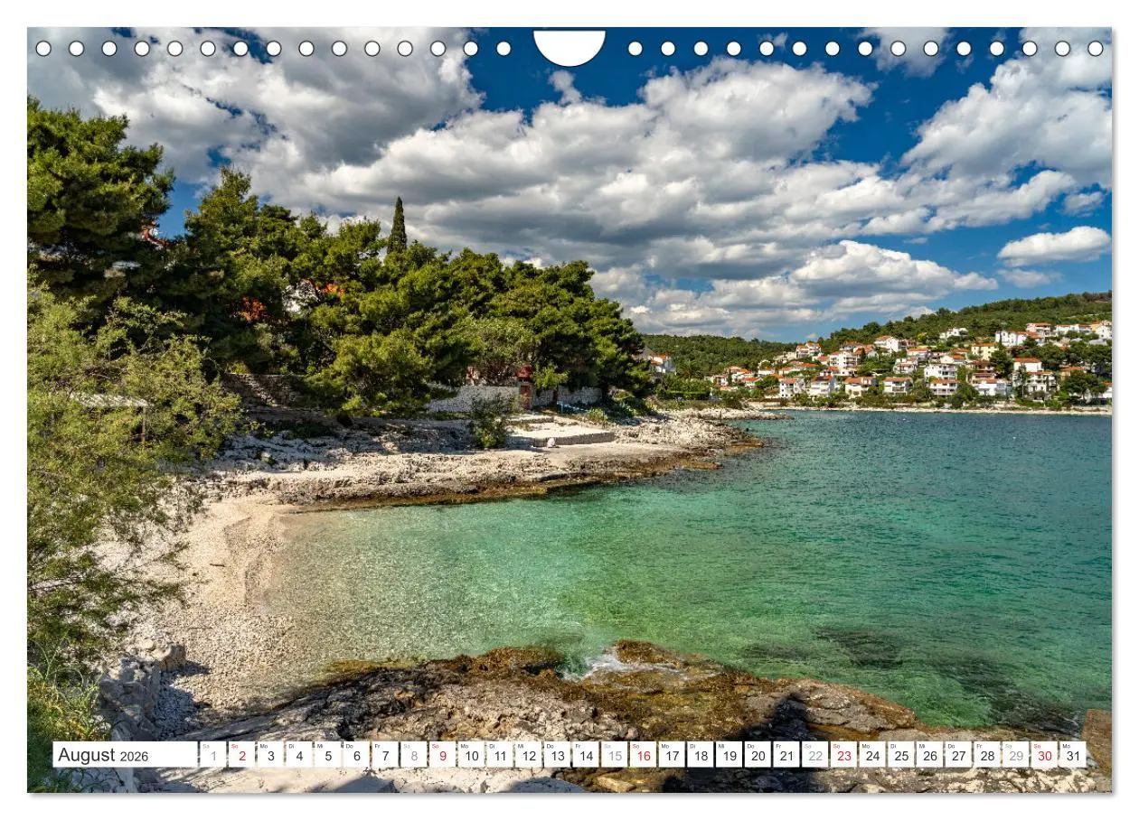 Bild: 9783457327623 | Kroatien - Welterbe Trogir (Wandkalender 2026 DIN A4 quer),...