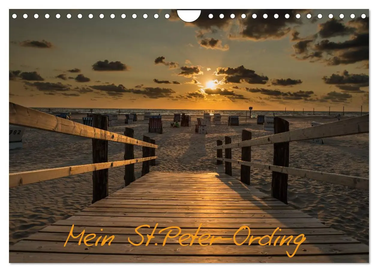 Cover: 9783516107623 | Mein St.Peter-Ording (Wandkalender 2026 DIN A4 quer), CALVENDO...