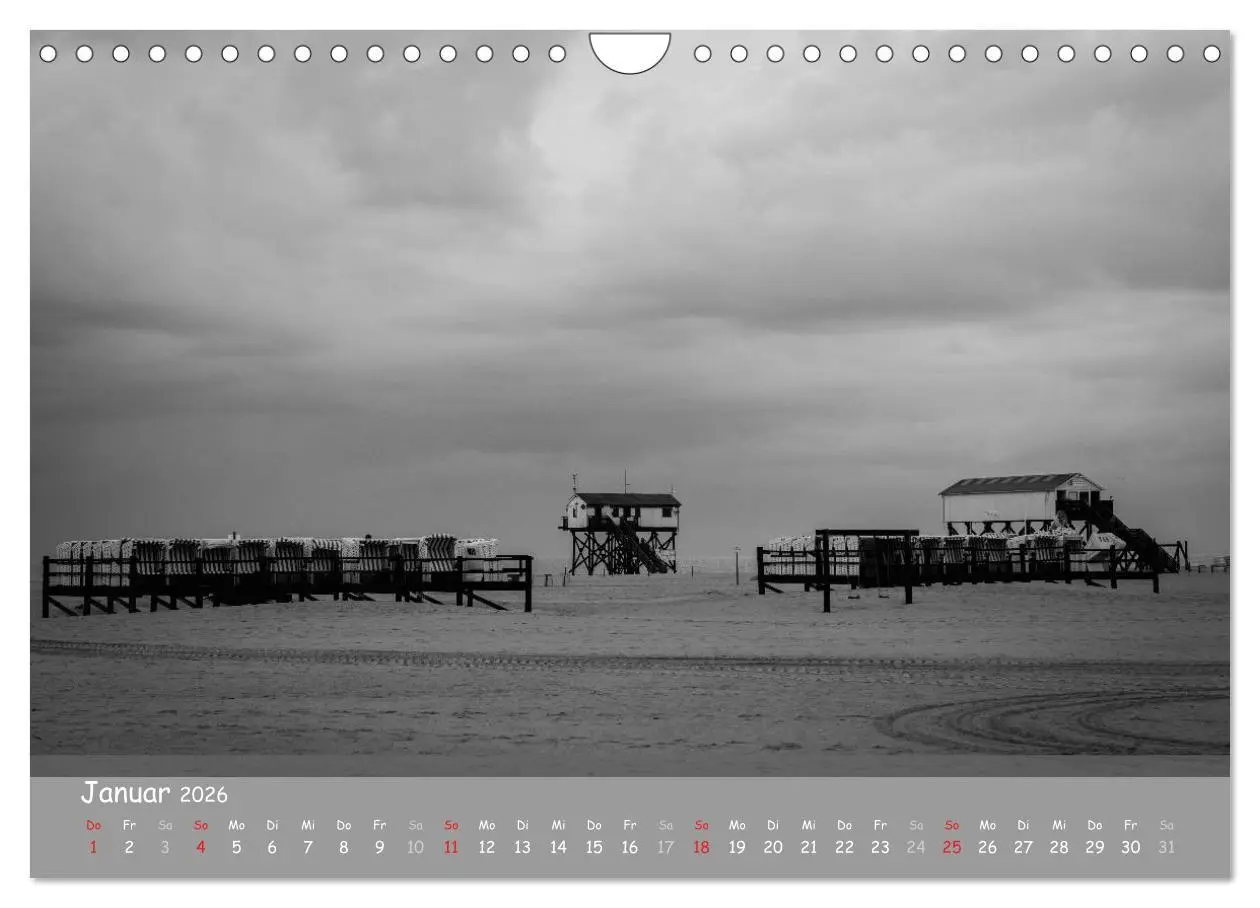 Bild: 9783516107623 | Mein St.Peter-Ording (Wandkalender 2026 DIN A4 quer), CALVENDO...
