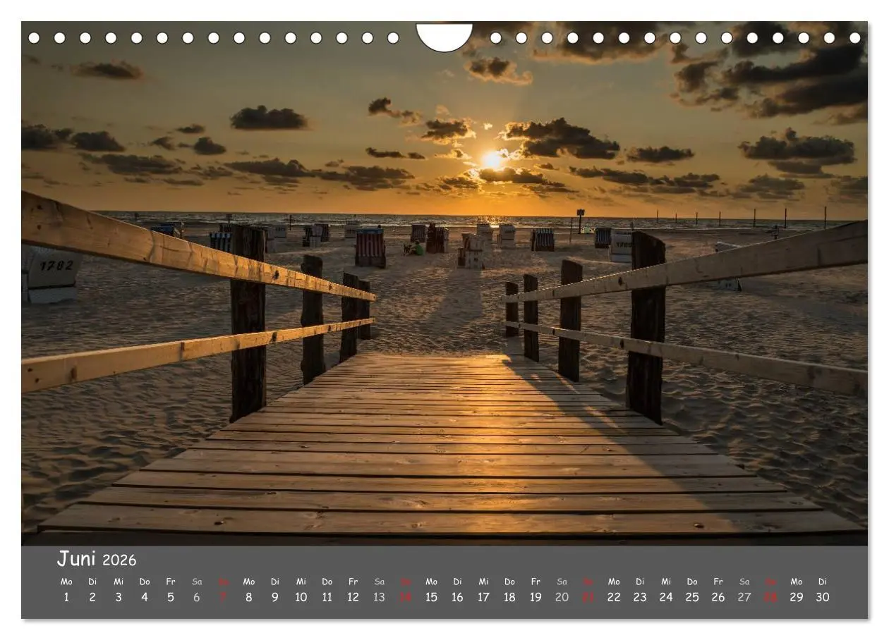 Bild: 9783516107623 | Mein St.Peter-Ording (Wandkalender 2026 DIN A4 quer), CALVENDO...