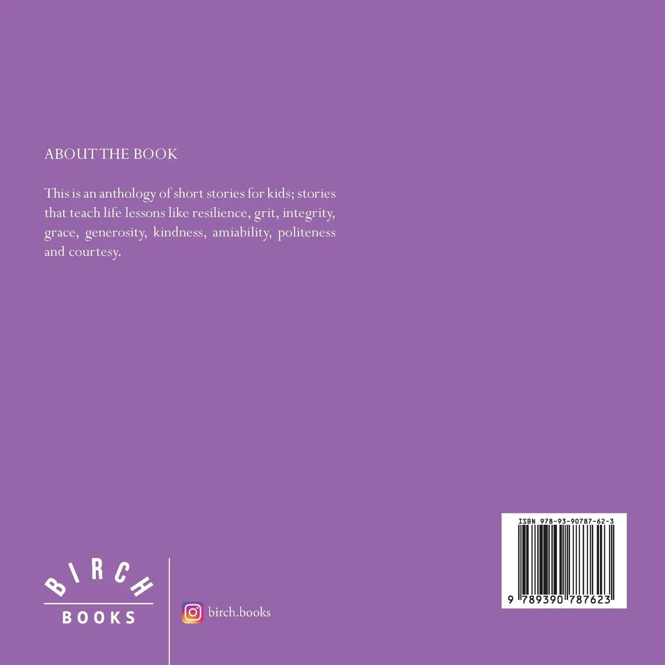 Rückseite: 9789390787623 | An Anthology of Children's stories. | Divyata Hingwala | Taschenbuch