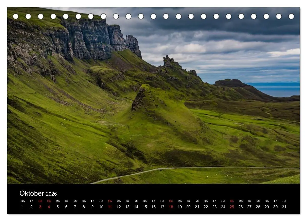 Bild: 9783516027723 | Schottlands Inseln (Tischkalender 2026 DIN A5 quer), CALVENDO...