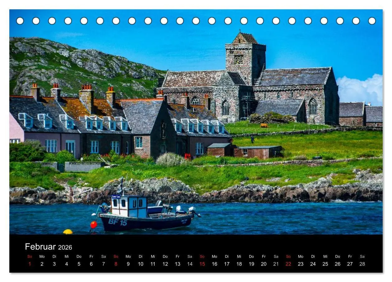 Bild: 9783516027723 | Schottlands Inseln (Tischkalender 2026 DIN A5 quer), CALVENDO...