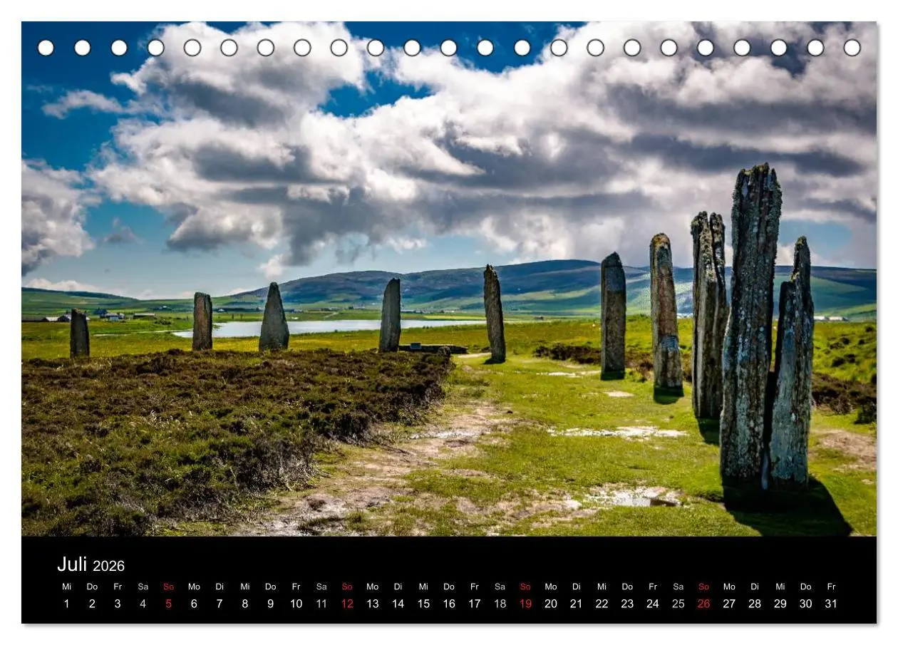 Bild: 9783516027723 | Schottlands Inseln (Tischkalender 2026 DIN A5 quer), CALVENDO...