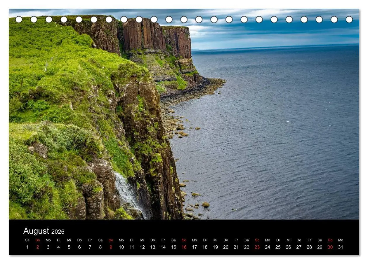 Bild: 9783516027723 | Schottlands Inseln (Tischkalender 2026 DIN A5 quer), CALVENDO...