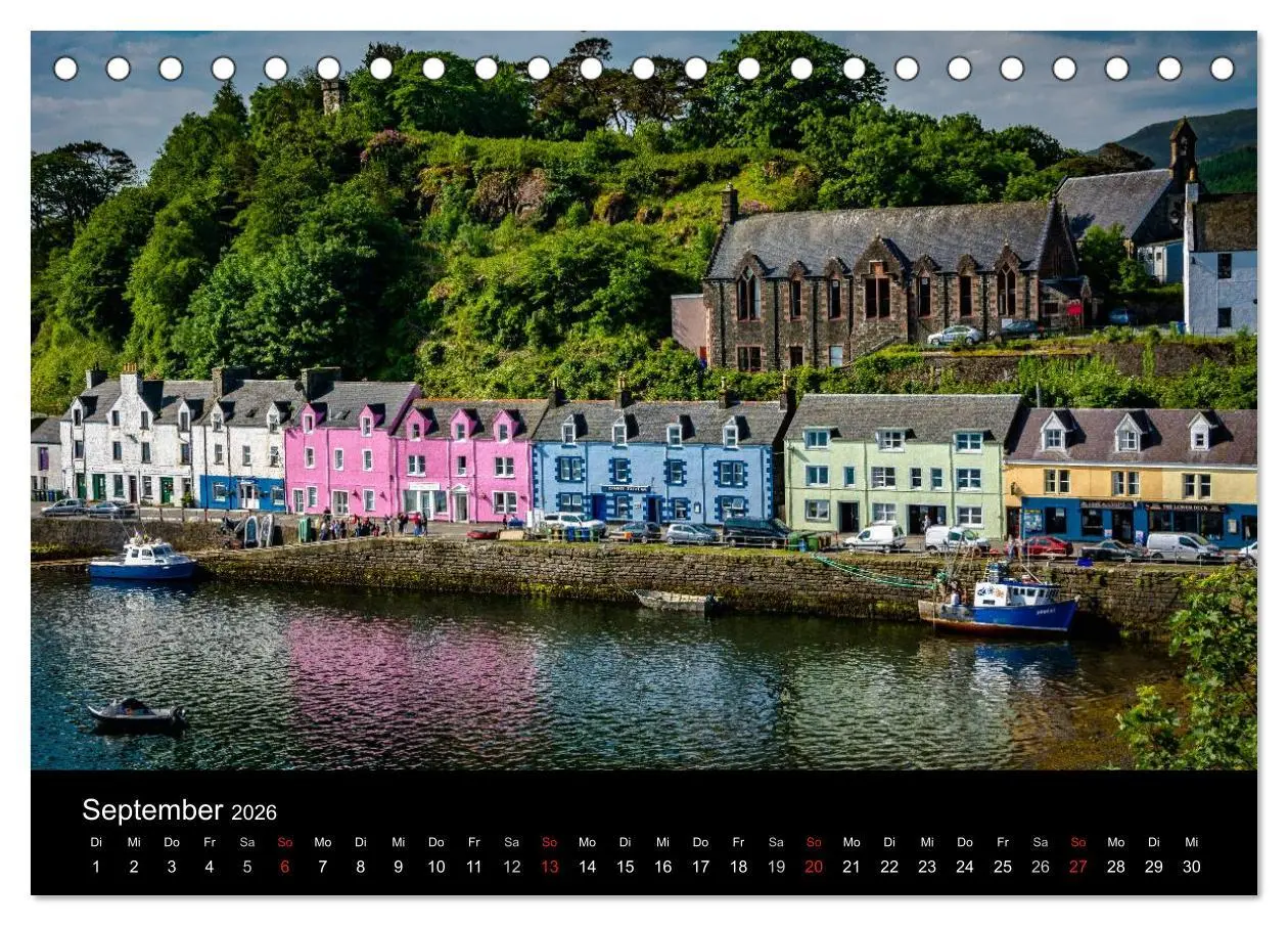 Bild: 9783516027723 | Schottlands Inseln (Tischkalender 2026 DIN A5 quer), CALVENDO...