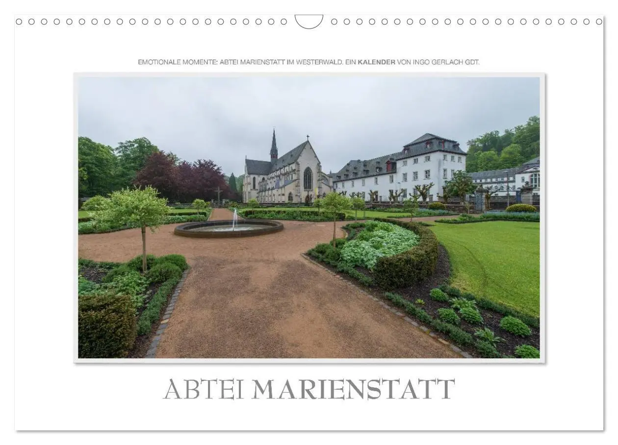 Cover: 9783516197723 | Emotionale Momente: Abtei Marienstatt im Westerwald (Wandkalender...
