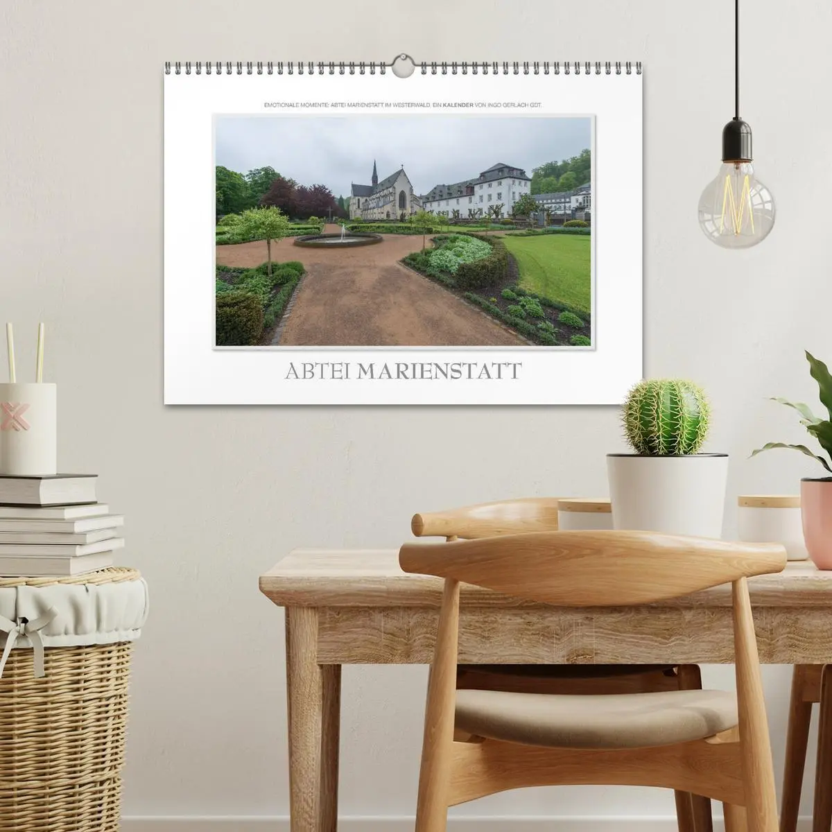 Bild: 9783516197723 | Emotionale Momente: Abtei Marienstatt im Westerwald (Wandkalender...