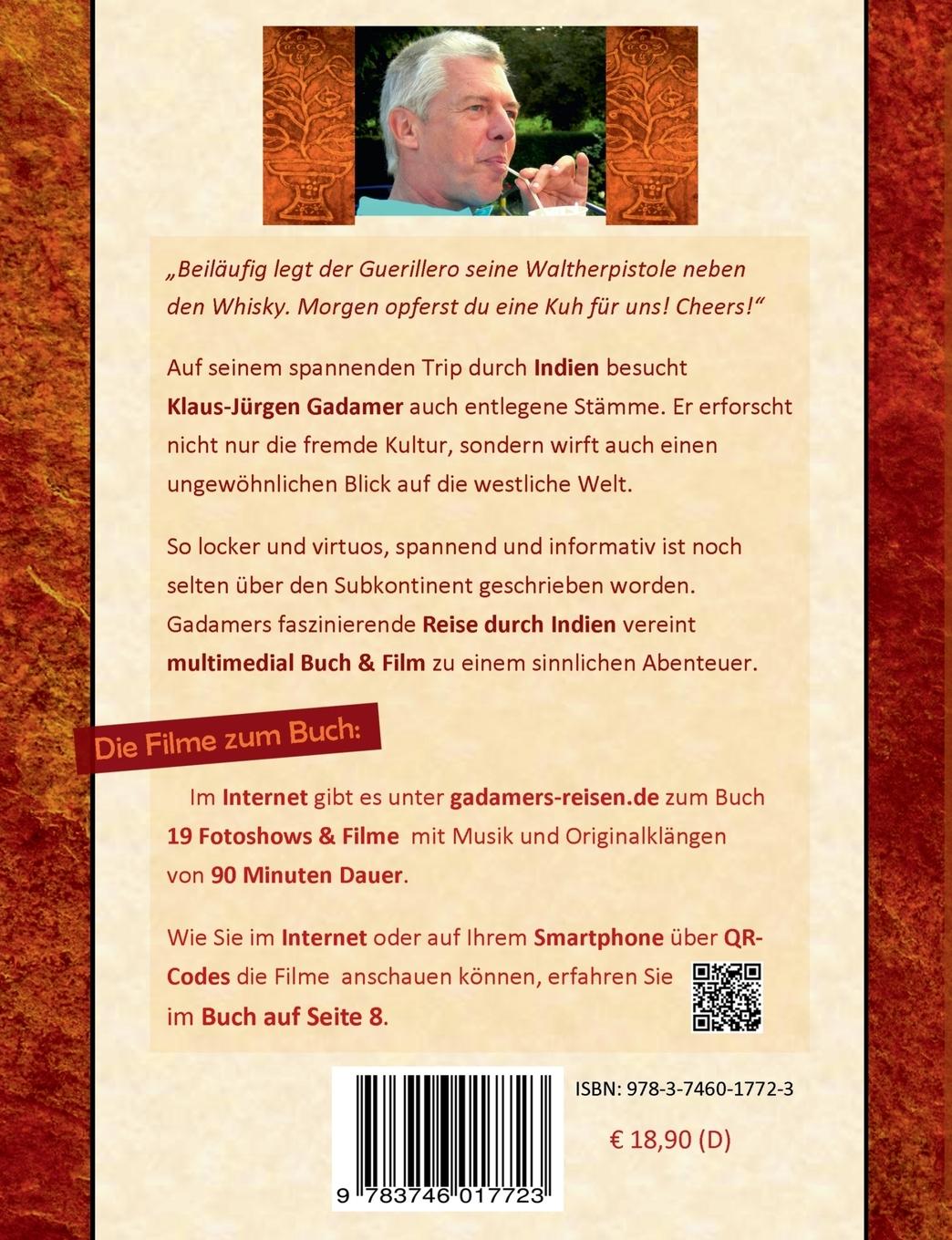 Rückseite: 9783746017723 | So fremd, so vertraut | Die Reise durch Indien | Klaus-Jürgen Gadamer