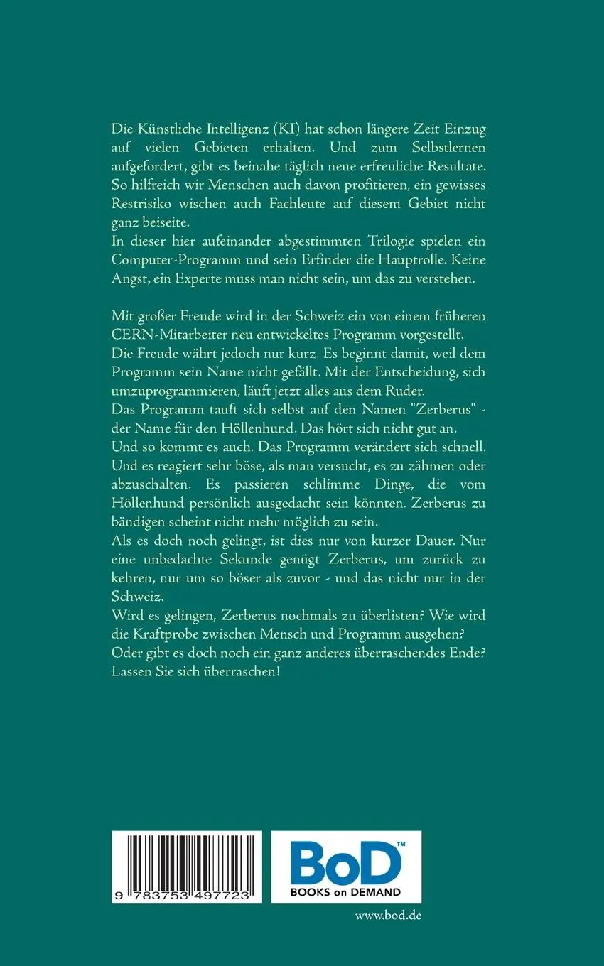 Rückseite: 9783753497723 | Künstliche Intelligenz - Kontrollverlust nicht auszuschließen | Pein