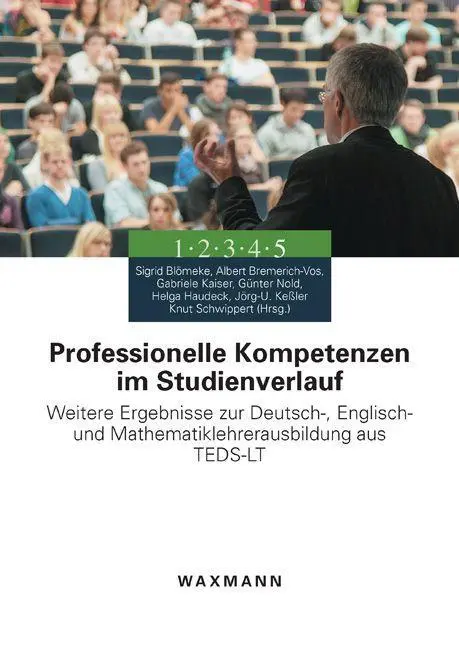 Cover: 9783830927723 | Professionelle Kompetenzen im Studienverlauf | Sigrid Blömeke | Buch