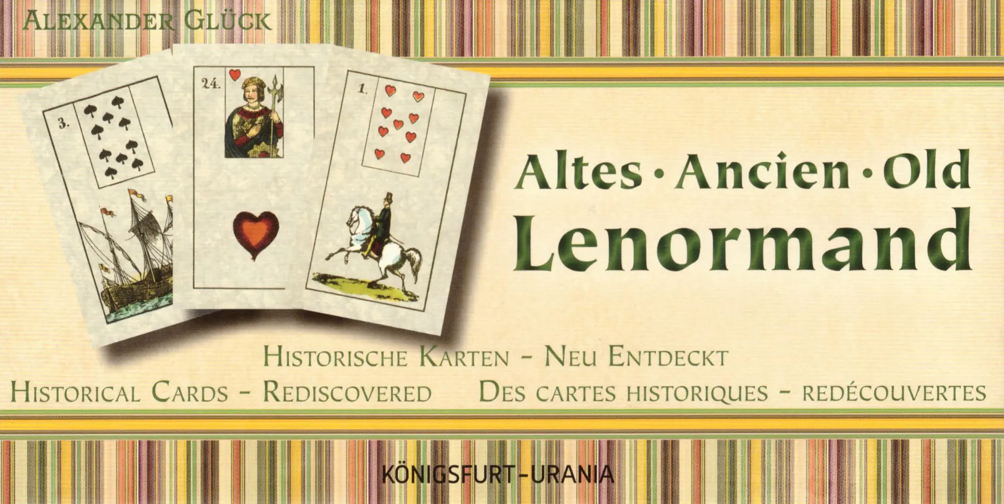 Cover: 9783868267723 | Altes Lenormand / Ancien Lenormand / Old Lenormand, m. 1 Buch, m....