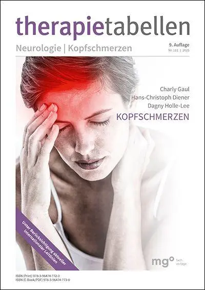 therapietabellen Kopfschmerzen (9. Auflage)
