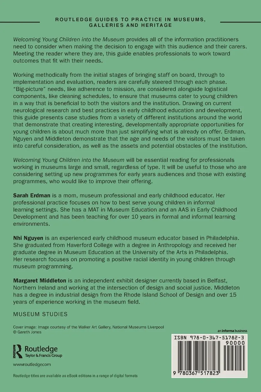 Rückseite: 9780367517823 | Welcoming Young Children into the Museum | A Practical Guide | Buch