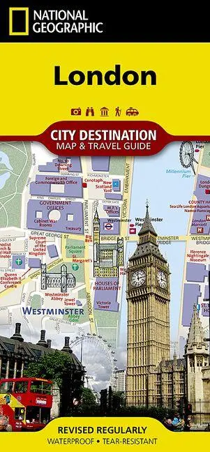 Cover: 9781566957823 | London Map | National Geographic Maps | (Land-)Karte | Karte/Landkarte